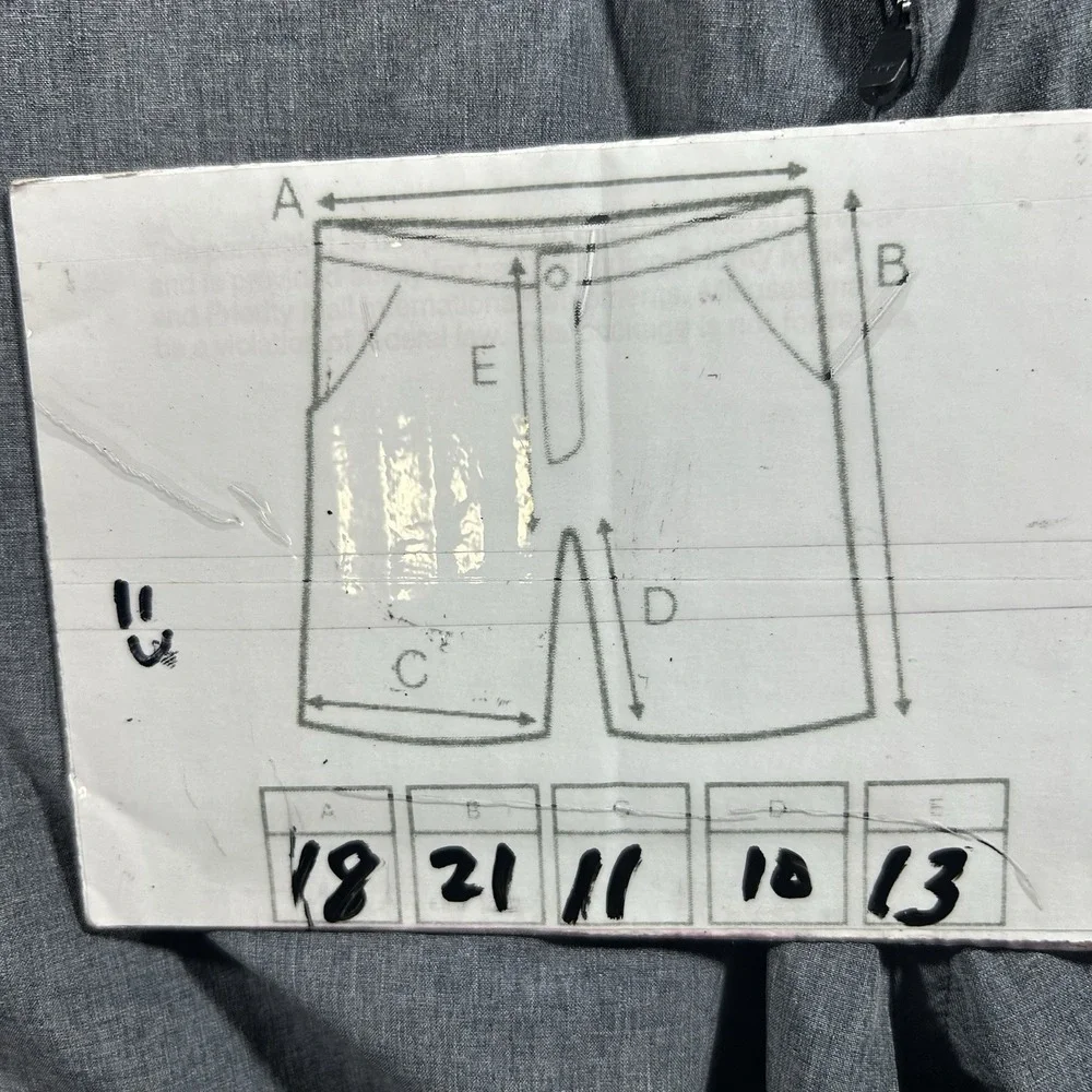 AFTCO Hybrid Fishing Shorts Mens 36 Gray Chino Quick Dry Stretch Zip Fly